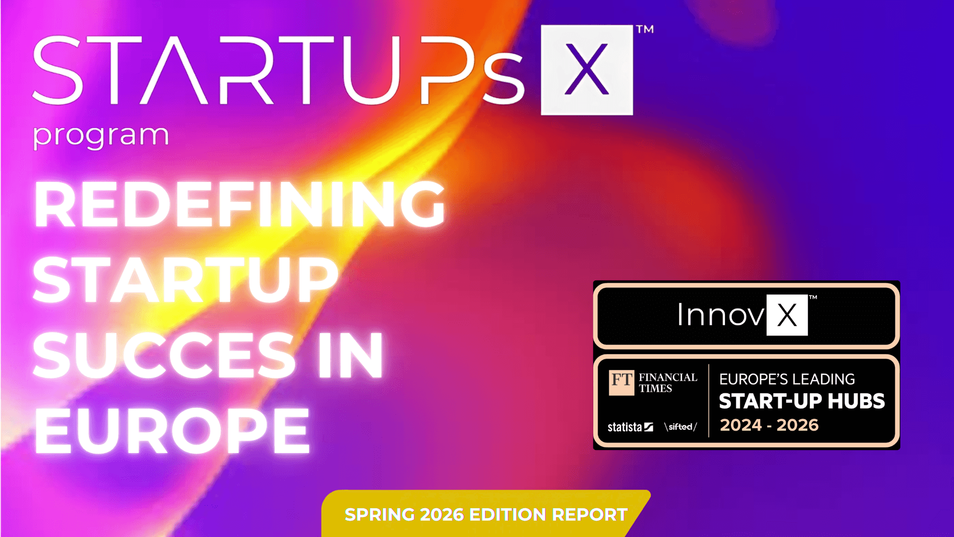 STARTUPsX Program Report - Spring 2026 Edition
