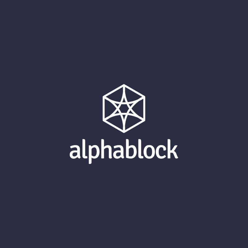 Alphablock logo