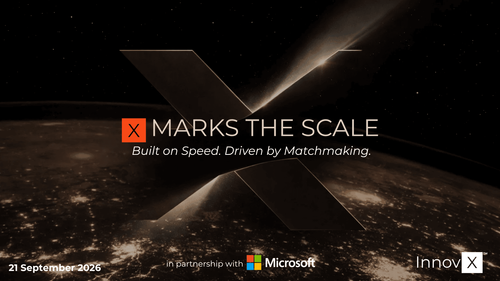 X MARKS THE SCALE | InnovX Community Event Event Image