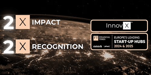 2X the Recognition. 2X the Impact - InnovX Celebration Event Image